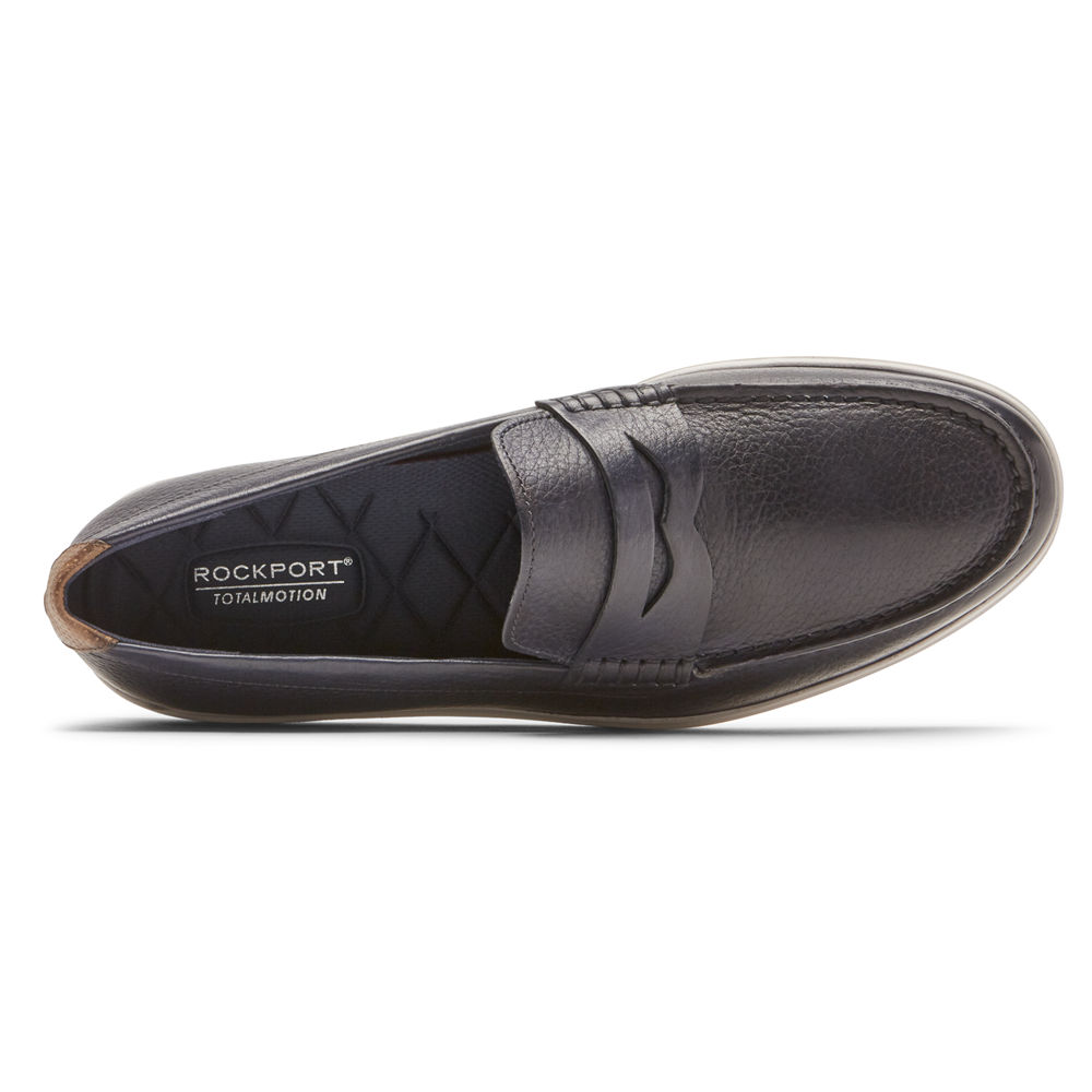 Rockport Loafers Herre Blå - Total Motion Lite Penny - GSZC67490